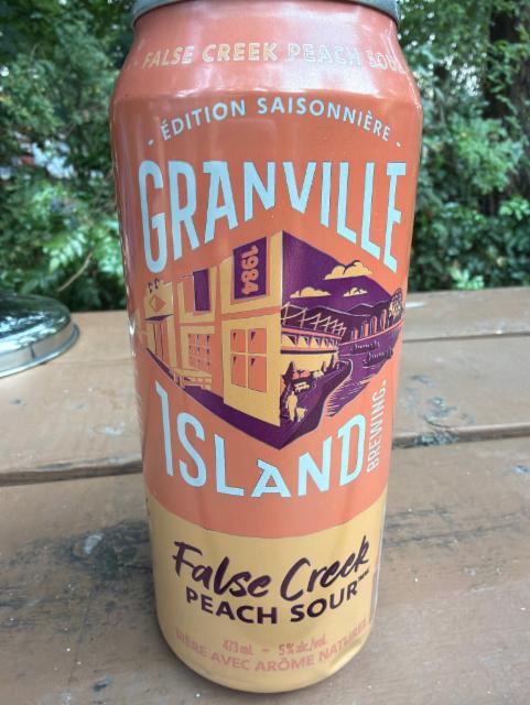 Granville Island Peach Sour 5.0%, Granville Island Brewing (Molson Coors), Canada