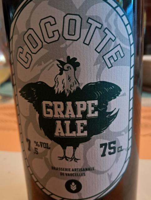 Cocotte Grape Ale, Brasserie De Vaucelles
