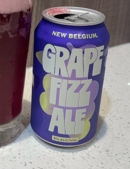 Grape Fizz Ale 5.0%, New Belgium Brewing Company, United States