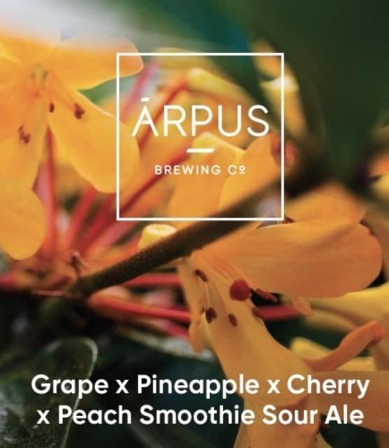 Grape x Pineapple x Cherry x Peach Smoothie sour 4.5%, Ārpus Brewing Co., Latvia