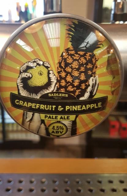 Grapefruit & Pineapple 4.5%, Sadler's Ales, England