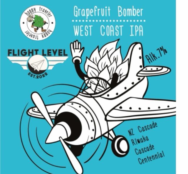 Grapefruit Bomber, Hoppy Traveler