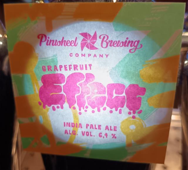 Grapefruit Effect 6.4%, Pinwheel Brewing Co., Finland