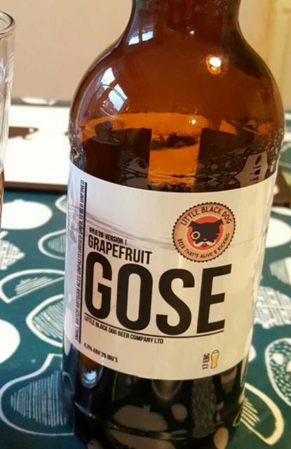 Grapefruit Gose 4.2%, Little Black Dog Beer Company Limited, England