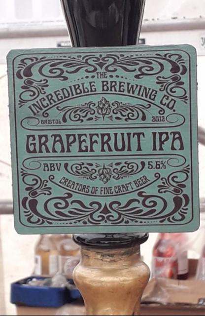 Grapefruit IPA 5.5%, The Incredible Brewing Co., England
