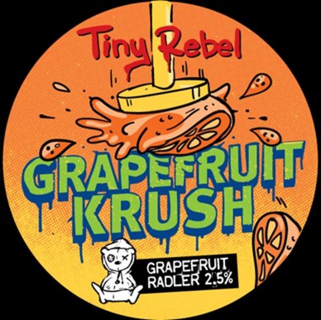 Grapefruit Krush 2.5%, Tiny Rebel Brewing, Wales