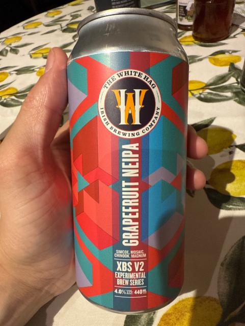 Grapefruit Neipa, The White Hag Brewing Company