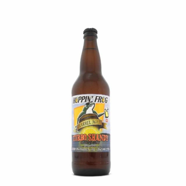 Grapefruit Turbo Shandy Citrus Ale Barrel Aged 7.0%, Hoppin' Frog Brewery, United States