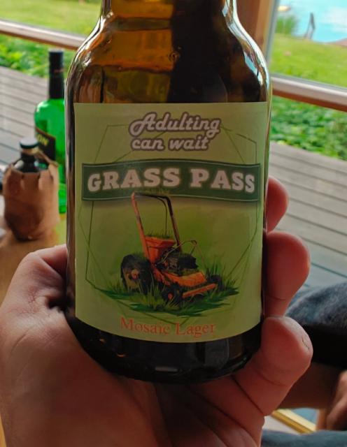 Grass Pass 5.3%, Adulting Can Wait brewing, Finland