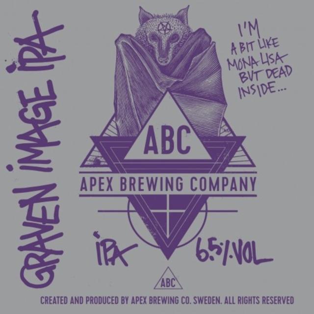 Graven Image IPA 6.5%, Apex Brewing Company, Sweden