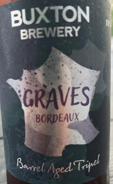 Graves Bordeaux 8.8%, Buxton Brewery, England