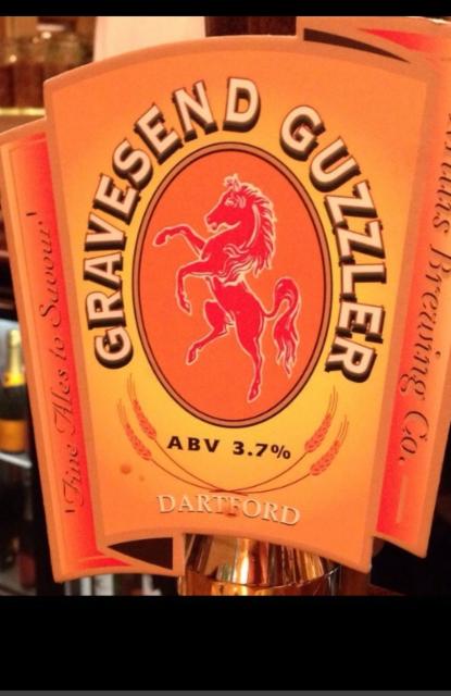 Gravesend Guzzler 3.7%, Dartford Wobbler Brewery, England