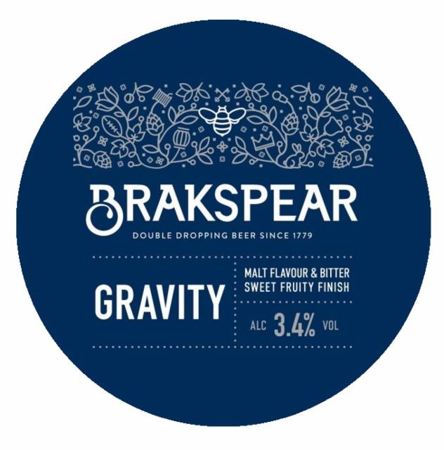 Gravity 3.4%, Brakspear Brewing Company, England