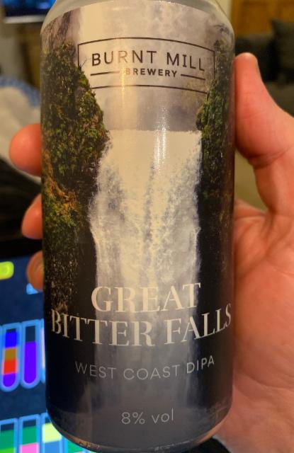 Great Bitter Falls 8.0%, Burnt Mill Brewery, England