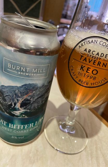 Great Bitter Lake 8.0%, Burnt Mill Brewery, England