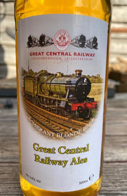 Great Central Railway Ales 3.6%, Hobsons Brewery, England