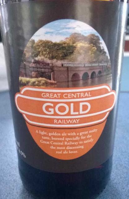 Great Central Railway Gold 4.5%, Wicked Hathern Brewery Ltd, England