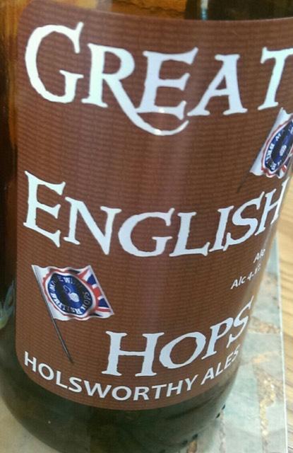 Great English Hops 4.4%, Holsworthy Ales, England