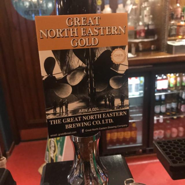 Great North Eastern Gold 4.0%, Great North Eastern Brewing Company Ltd, England