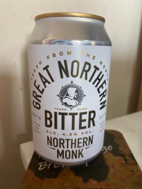 Great Northern Bitter 4.8%, Northern Monk Brew Co., England
