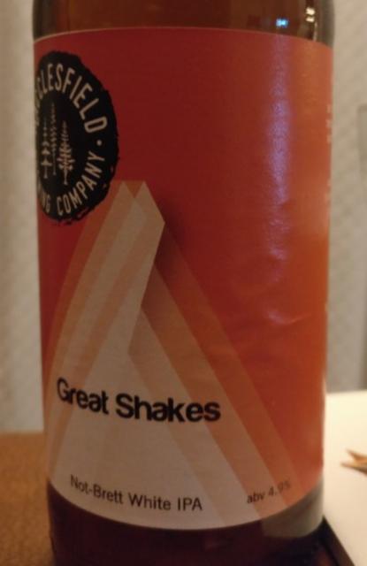Great Shakes 4.9%, Macclesfield Brewing Co., England