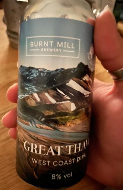 Great thaw 8.0%, Burnt Mill Brewery, England