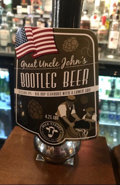 Great Uncle John's Bootleg Beer 4.2%, Frome Brewing Company, England