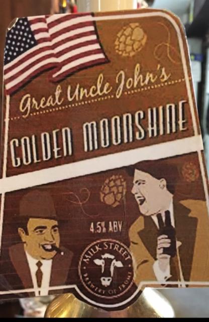 Great Uncle John's Golden Moonshine 4.5%, Frome Brewing Company, England