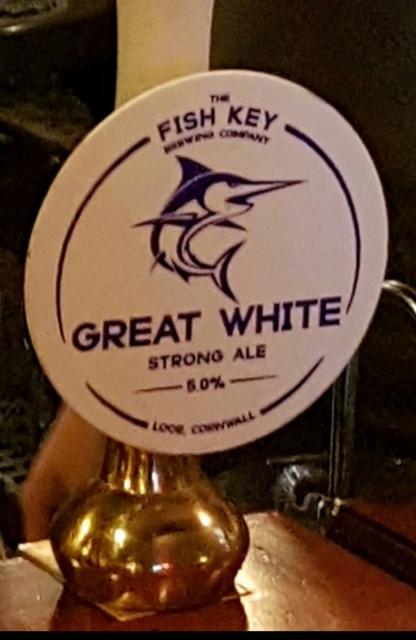 Great White 5.0%, The Fish Key Brewing Company., England