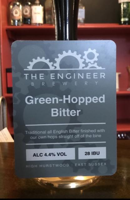 Green-Hopped Bitter 4.4%, Engineer Brewery, England
