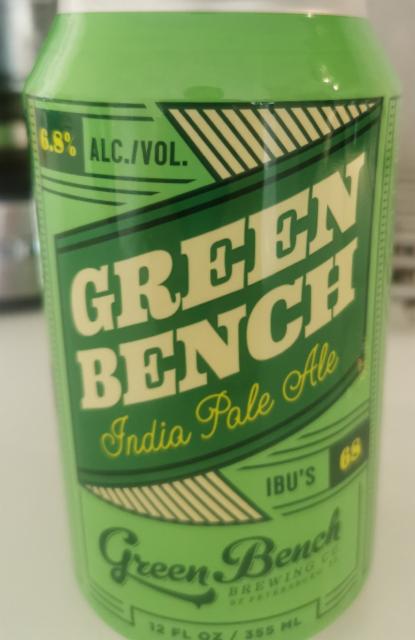 Green Bench IPA 6.8%, Green Bench Brewing Co, United States