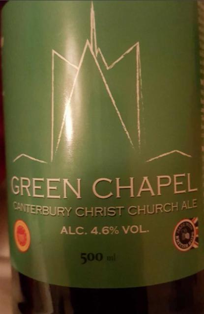 Green Chapel 4.6%, Canterbury Brewers, England