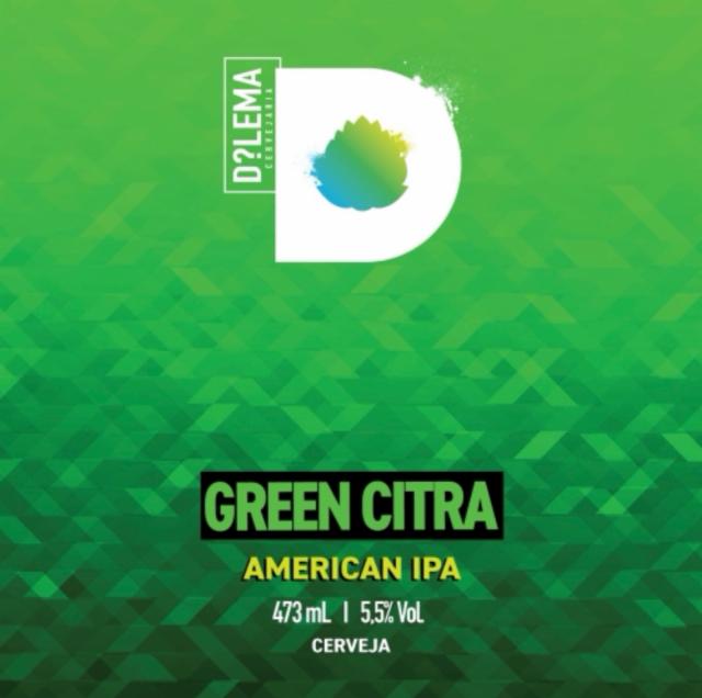 Green Citra 5.5%, Cervejaria Dilema, Brazil