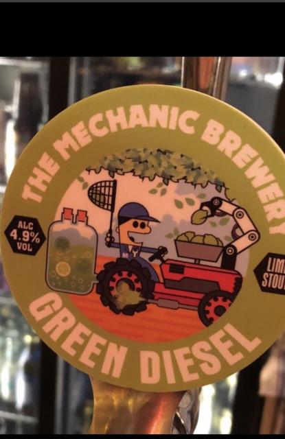 Green Diesel 4.9%, Mechanic Brewing Co, England