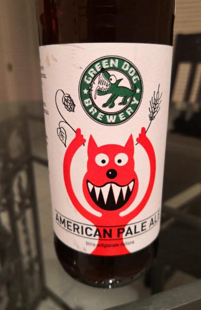 Green Dog American Pale Ale 4.9%, Green Dog Brewery, Italy