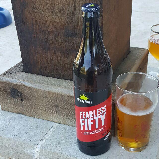 Green Flash Fearless Fifty 5.5%, Green Flash Brewing Company, United States