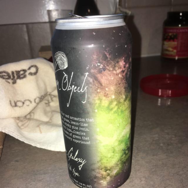 Green Galaxy 5.5%, Foreign Objects Beer Company, United States