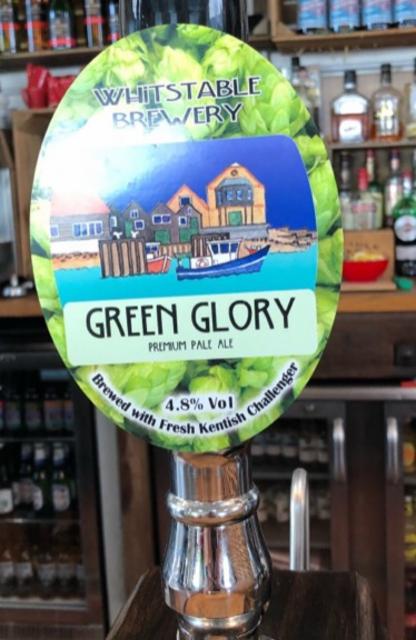 Green Glory 4.8%, Whitstable Brewery, England