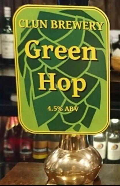 Green Hop 4.5%, The Clun Brewery, England