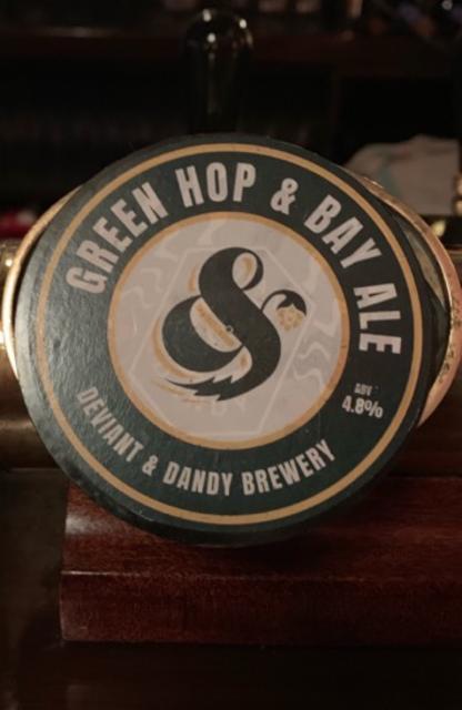 Green Hop & Bay Ale 4.8%, Deviant & Dandy Brewery, England