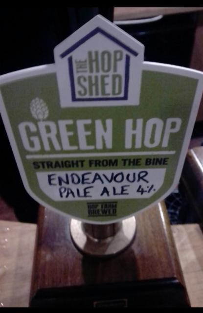 Green Hop : Endeavour 4.0%, The Hop Shed, England