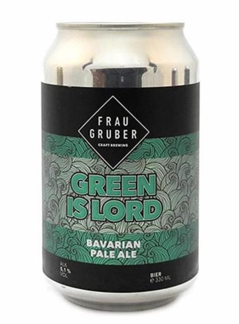 Green Is Lord 5.1%, FrauGruber Brewing, Germany