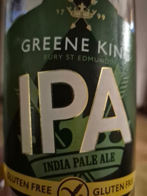 Green king gluten free ipa 3.4%, Greene King, England