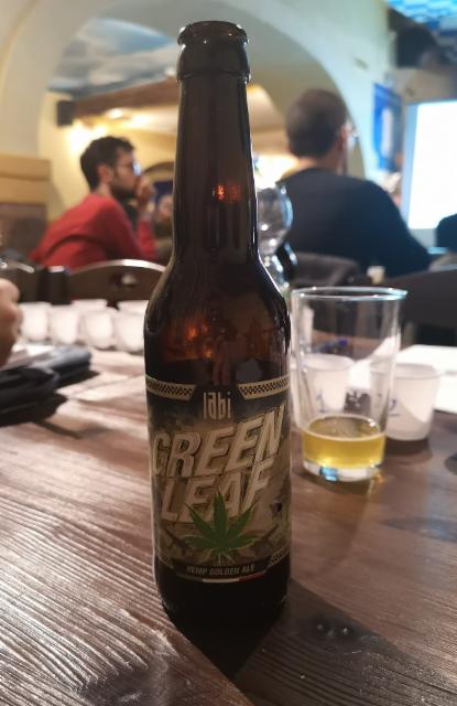 Green Leaf 4.8%, Labi Beer, Italy
