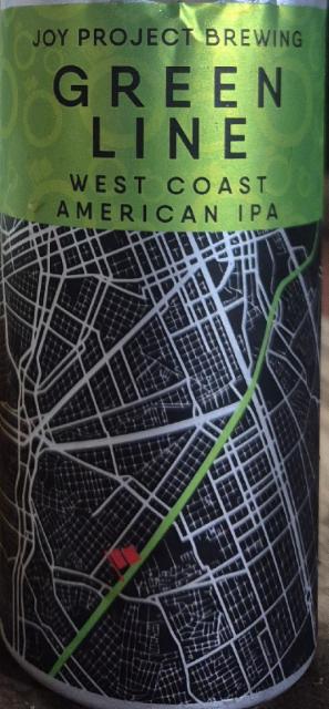 Green Line 7.0%, Joy Project Brewing, Brazil