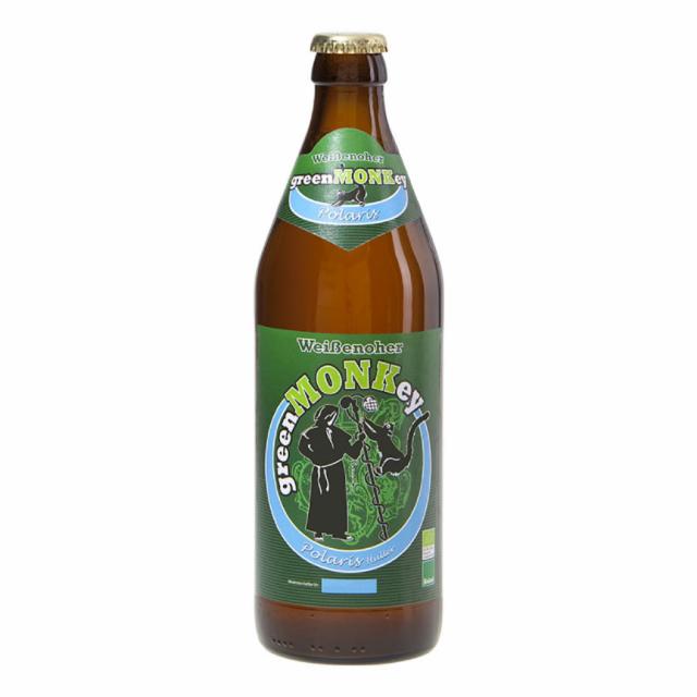 Green MONKey Polaris 5.9%, Klosterbrauerei Weißenohe, Germany