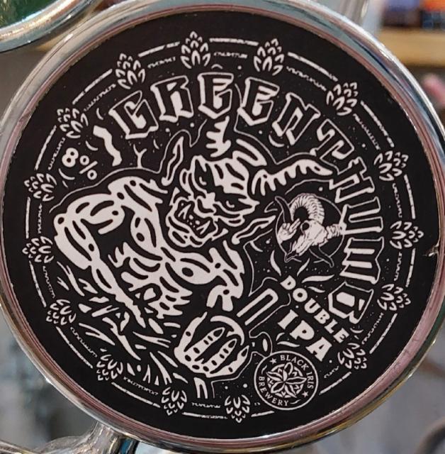 Green Thumb Double IPA 8.0%, Black Iris Brewery, England