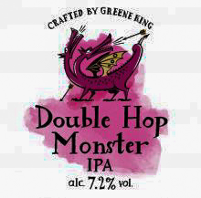 Double Hop Monster 7.2%, Greene King, England