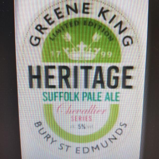 Heritage Suffolk Pale Ale 5.0%, Greene King, England