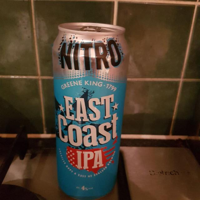 Nitro East Coast IPA 4.0%, Greene King, England
